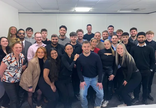 A group photo of the Parallel Partnerships team.