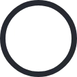 A black outline of a circle that contains a white outline of two hands in a handshake.